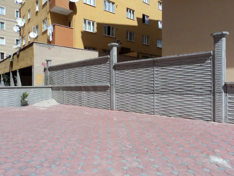 Beton Bahçe Duvarı